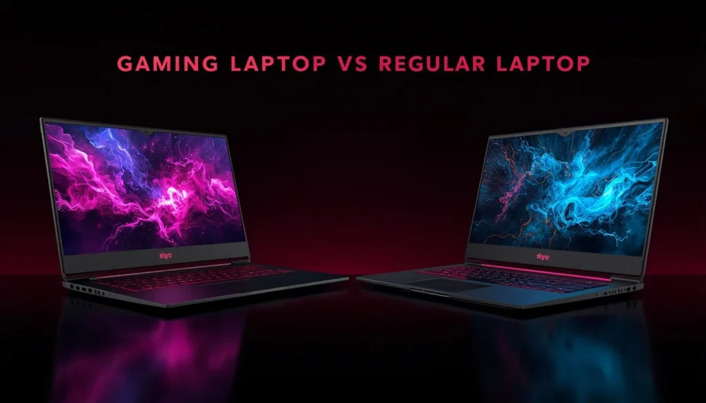 Gaming Laptop vs Regular Laptop