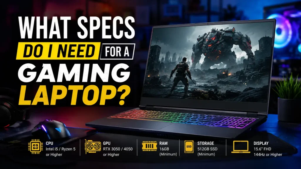 What Specs Do I Need for a Gaming Laptop
