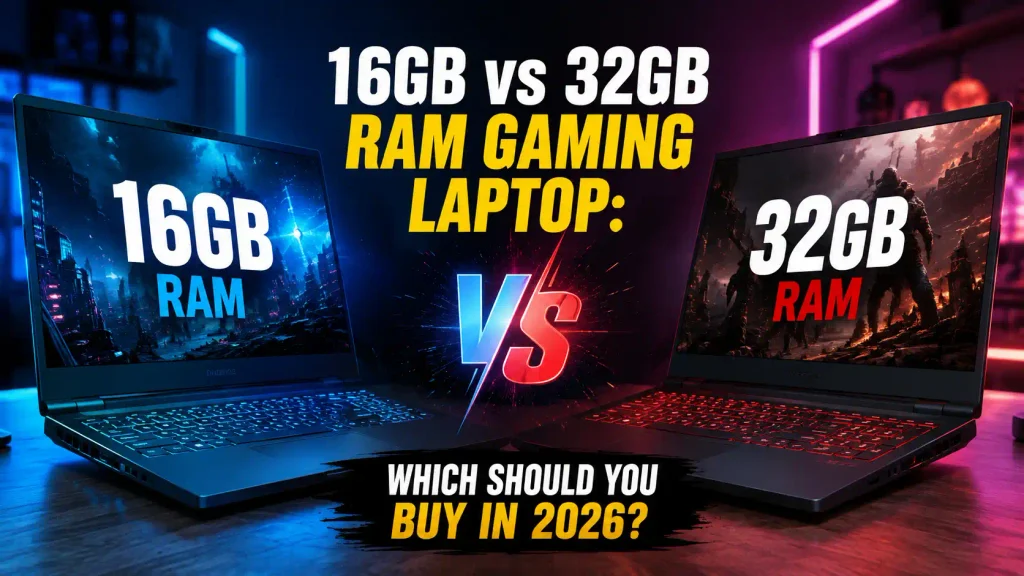 16GB vs 32GB RAM Gaming Laptop