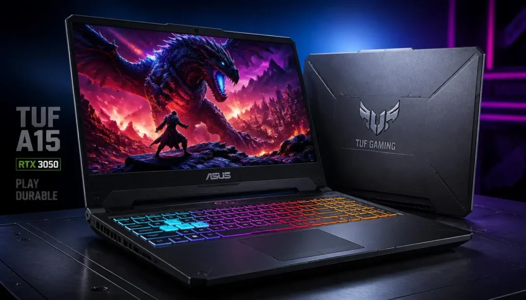 ASUS TUF A15 Gaming Laptop - RTX 3050