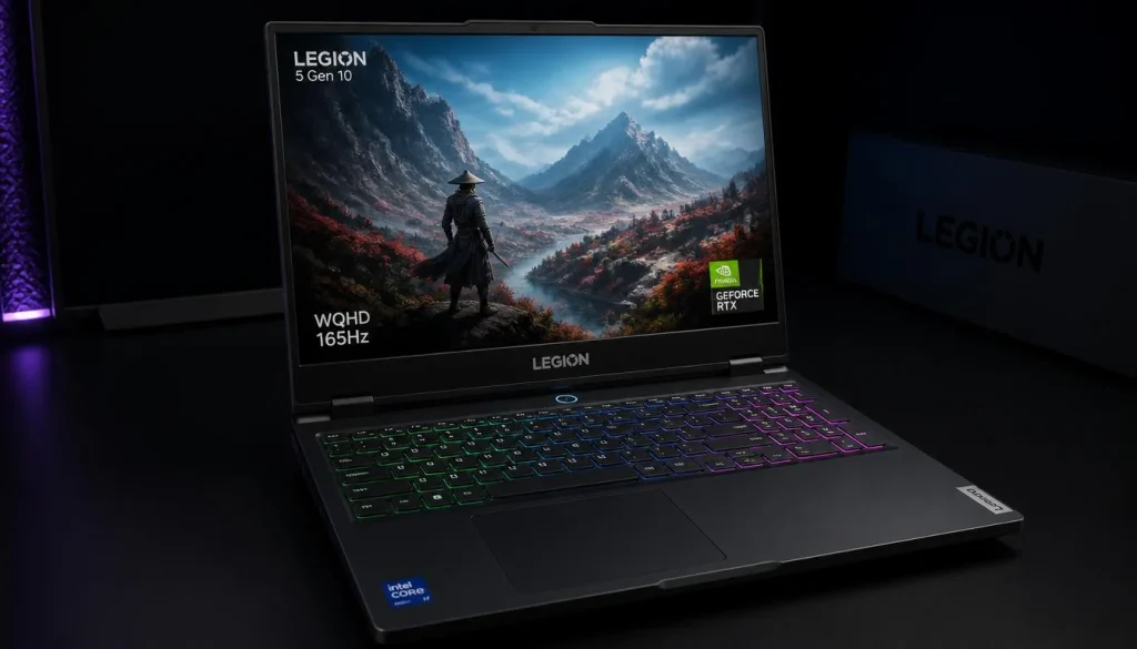 Lenovo Legion 5 Gen 10 with 32GB DDR5
