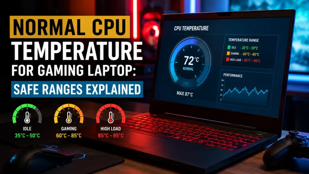 Normal CPU Temperature for Gaming Laptop