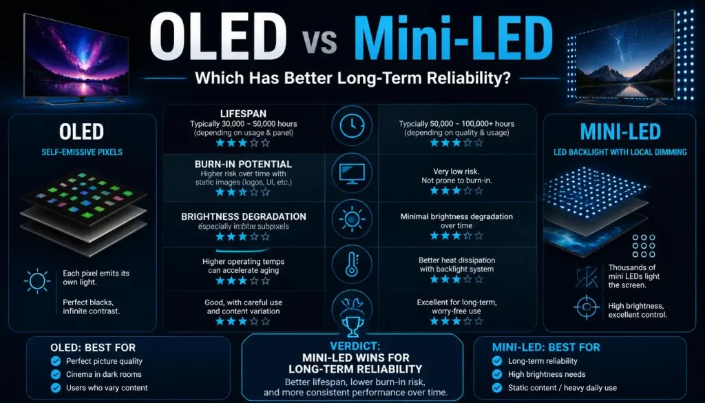 OLED vs Mini-LED