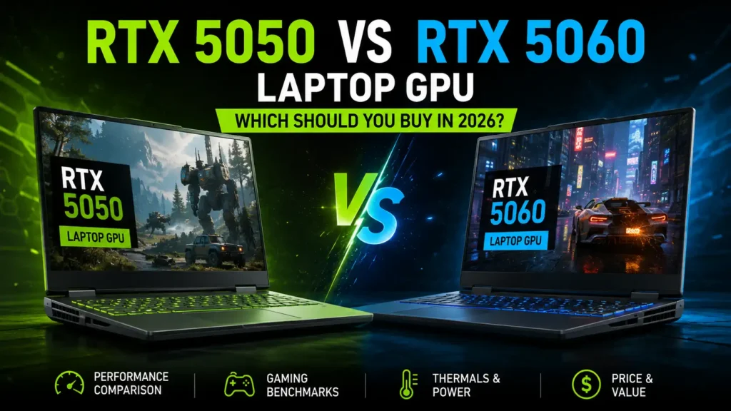 RTX 5050 vs RTX 5060 Laptop GPU