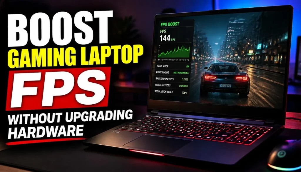 Boost Gaming Laptop FPS Without Upgrading Hardware