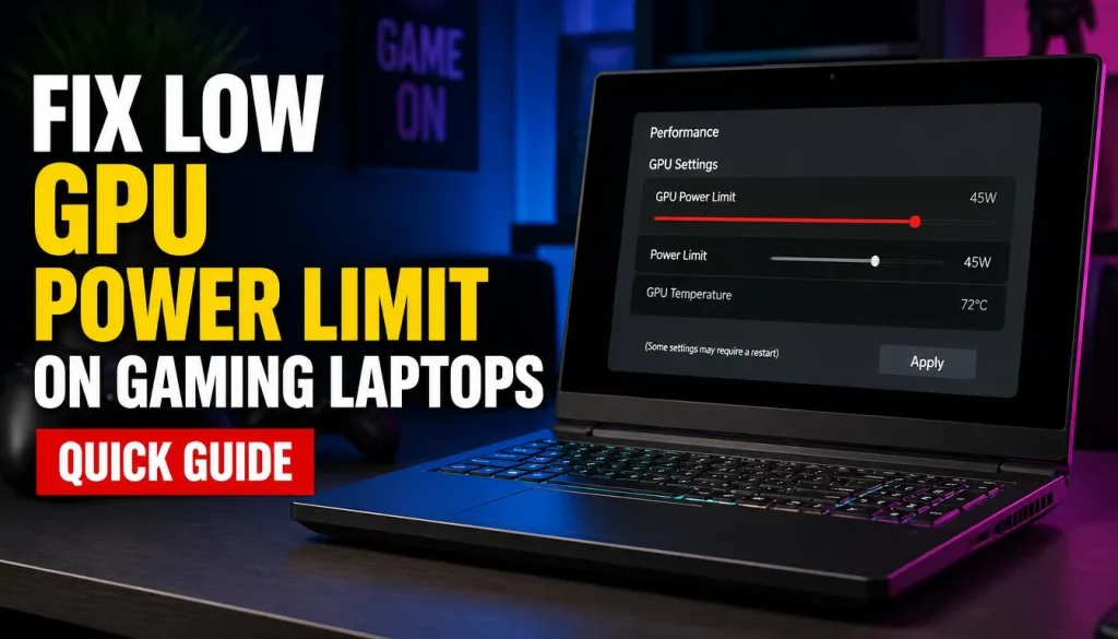 Fix Low GPU Power Limit