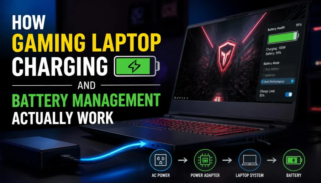 How Gaming Laptop Charging and Battery Management Actually Work
