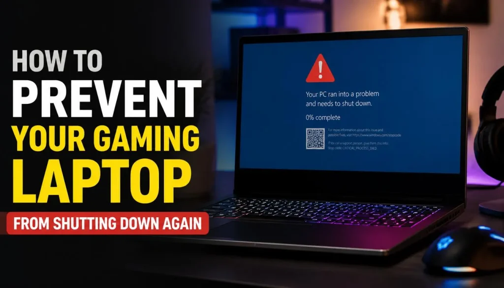 How to Fix Screen Goes Black While Gaming on a Gaming Laptop Causes, Tests & Solutions