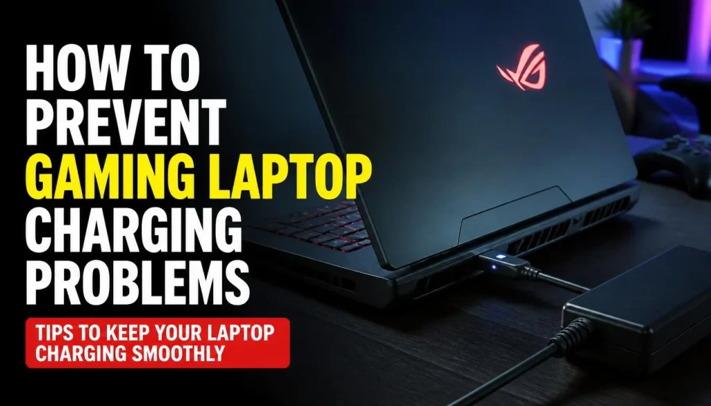 How to Prevent Gaming Laptop Charging Problems
