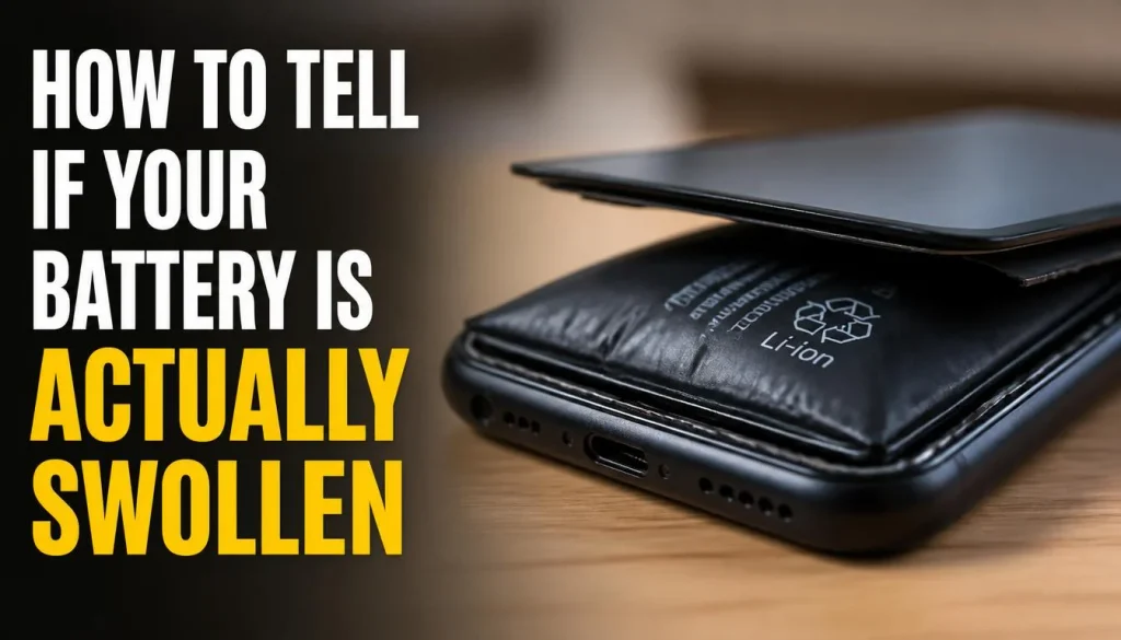 How to Tell If Your Battery Is Actually Swollen