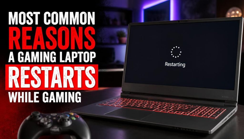 Most Common Reasons a Gaming Laptop Restarts While Gaming