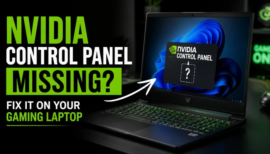 NVIDIA Control Panel Missing