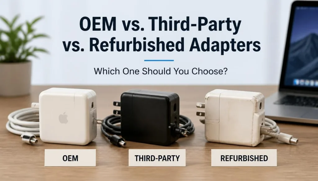 OEM vs. Third-Party vs. Refurbished Adapters