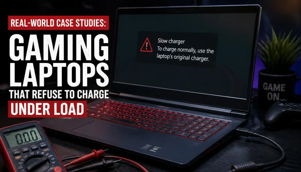 Real-World Case Studies Gaming Laptops That Refuse to Charge Under Load