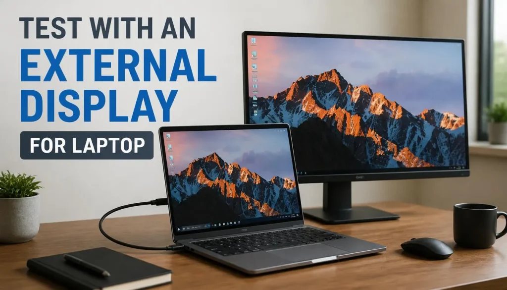 Test with an External Display