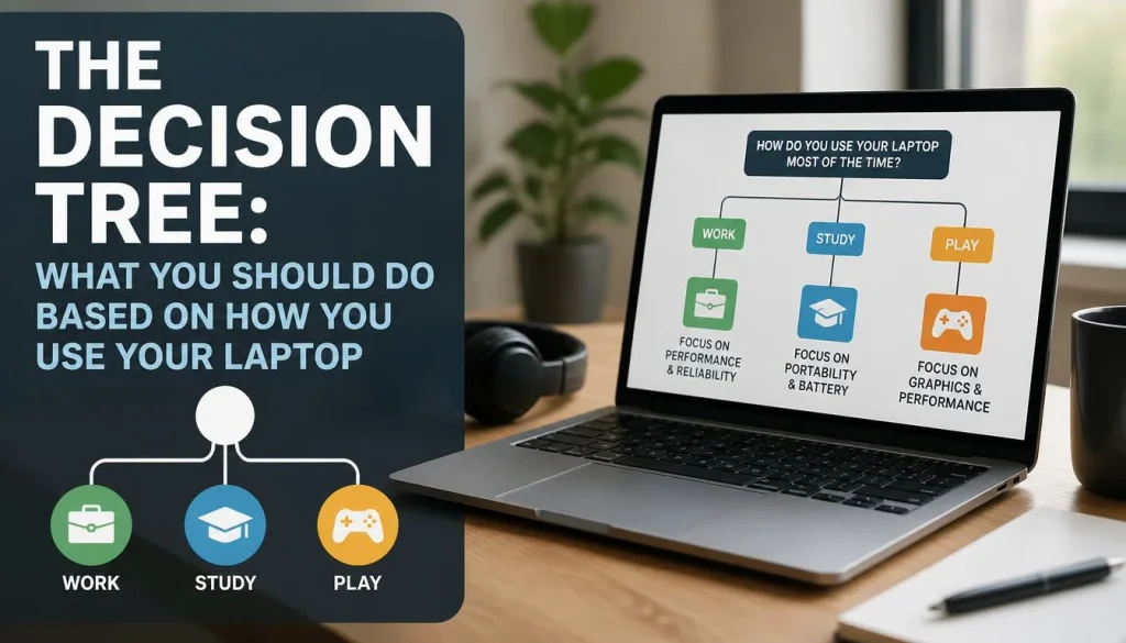 The Decision Tree What You Should Do Based on How You Use Your Laptop