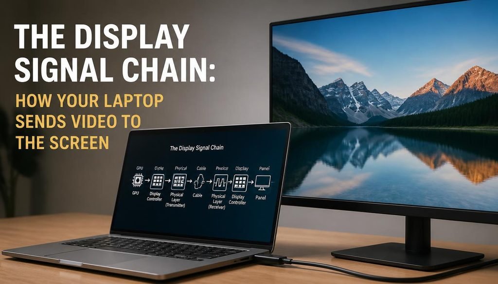 The Display Signal Chain How Your Laptop Sends Video to the Screen