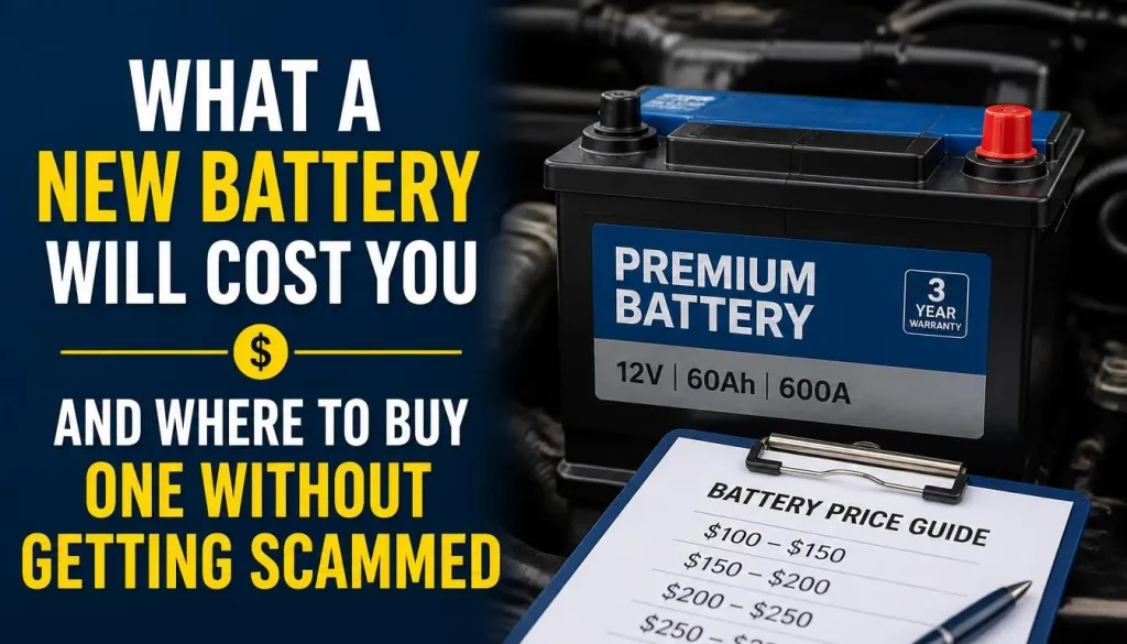 What a New Battery Will Cost You and Where to Buy One Without Getting Scammed