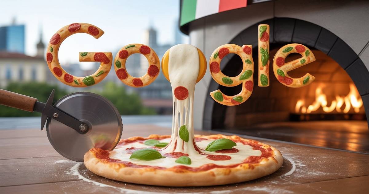 History of Pizza Google Doodle
