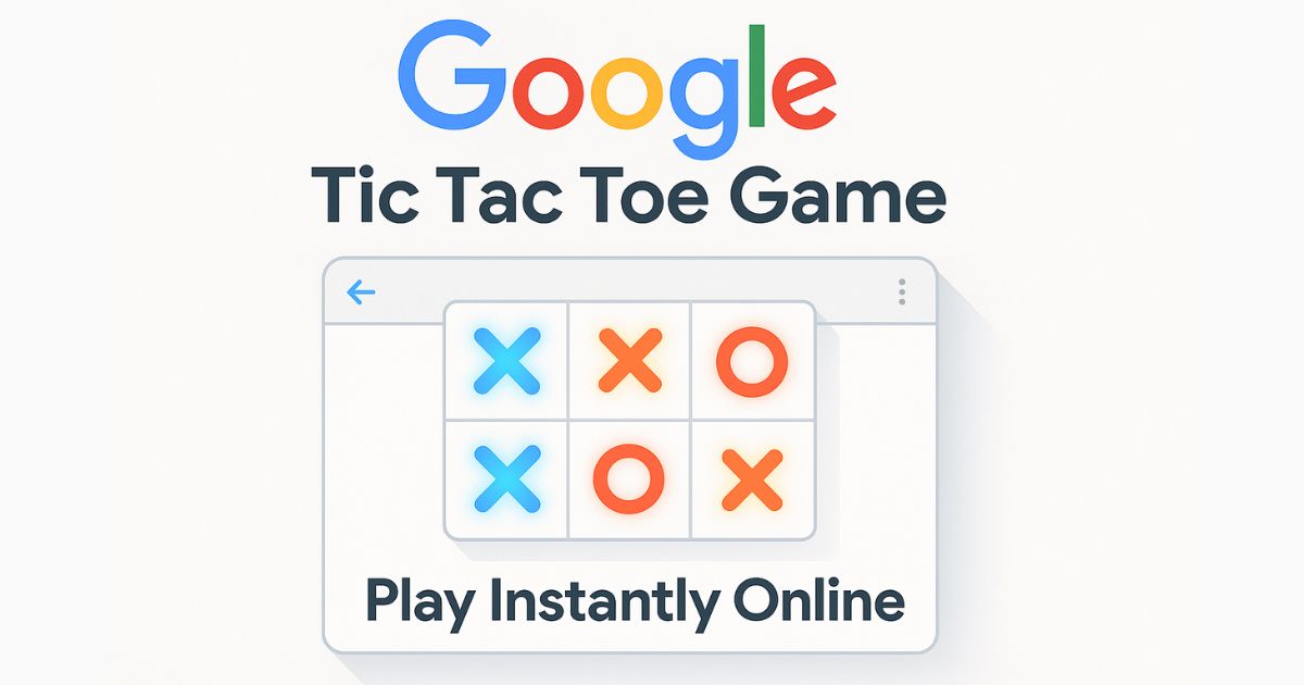 Google Tic Tac Toe Game