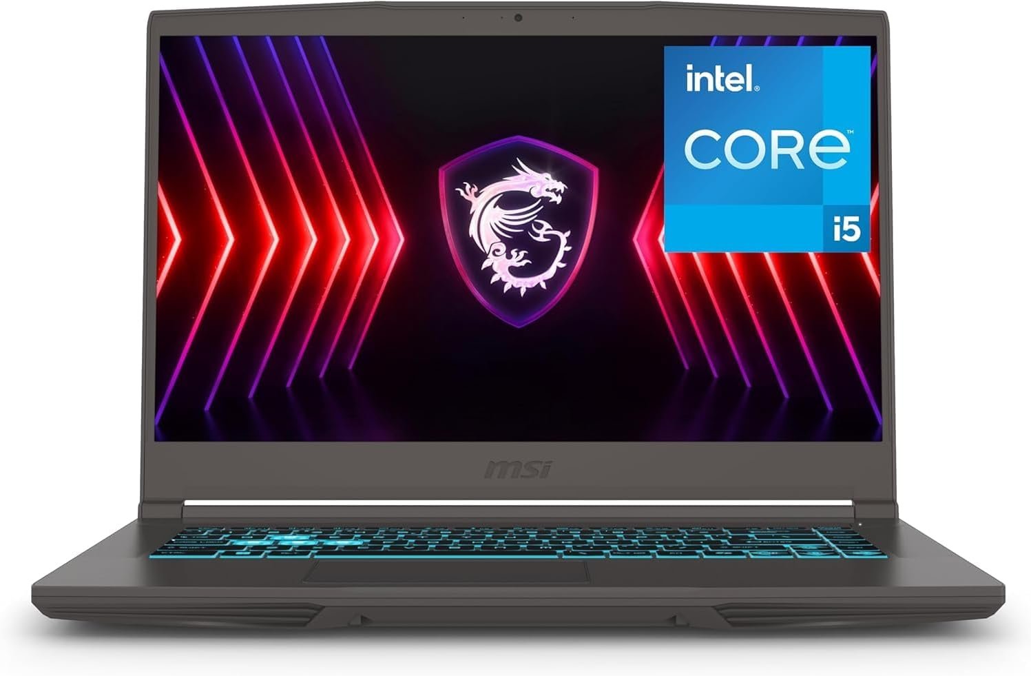 MSI Thin 15 RTX 4050 gaming laptop with 16GB RAM