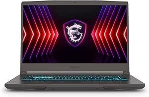 MSI Thin 15 RTX 4050 gaming and work laptop