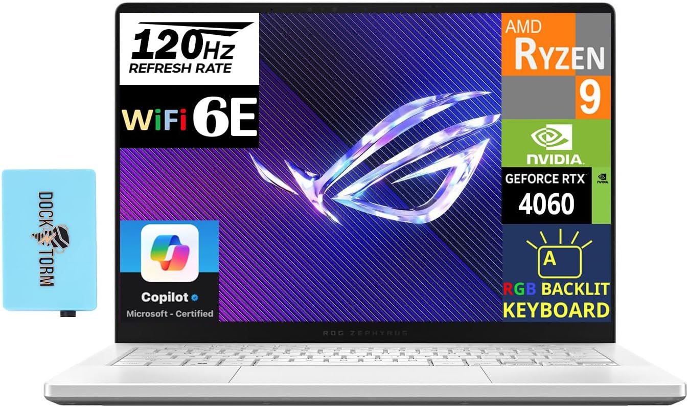 ASUS ROG Zephyrus G14 OLED gaming laptop