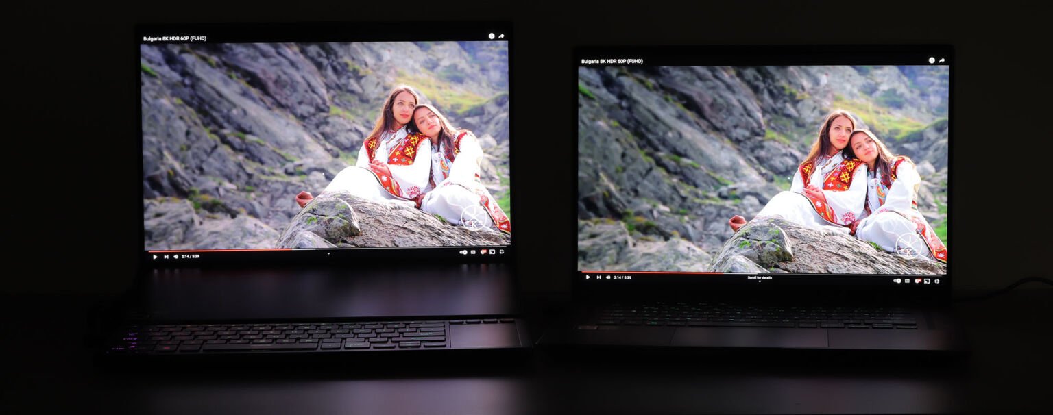 Mini LED vs OLED gaming laptop