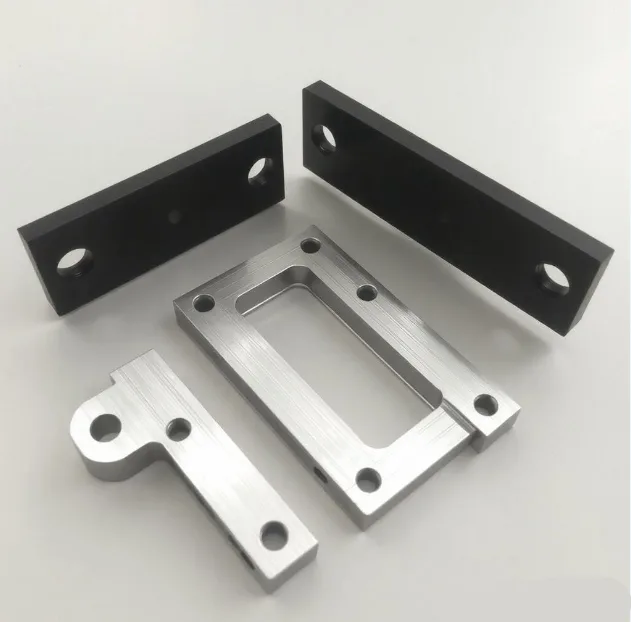 CNC-machined aluminum chassis