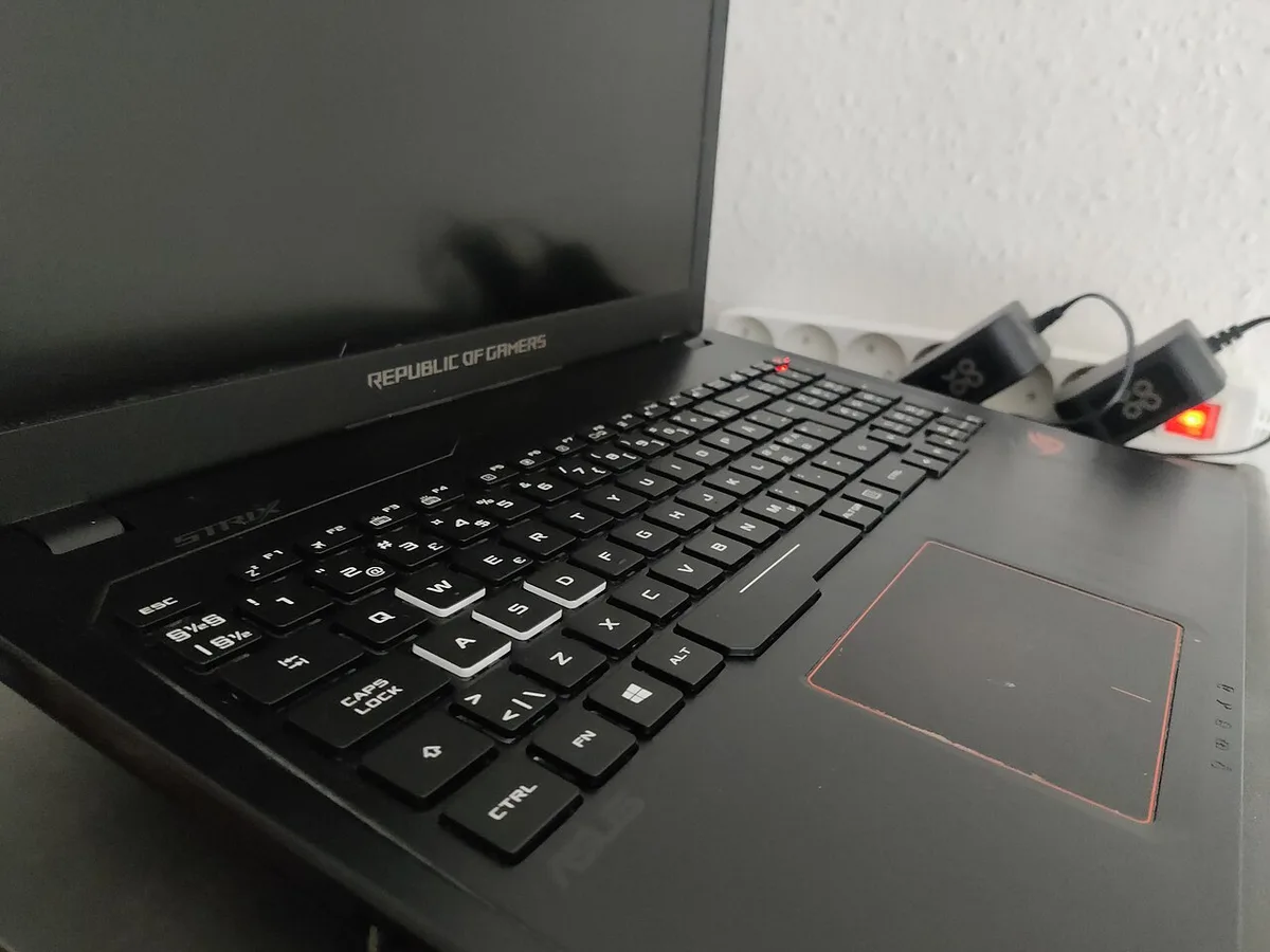 gaming laptop ergonomics