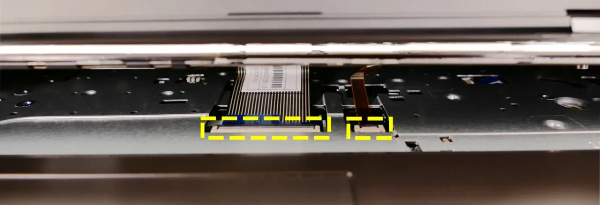 keyboard ribbon cable (ZIF connector)