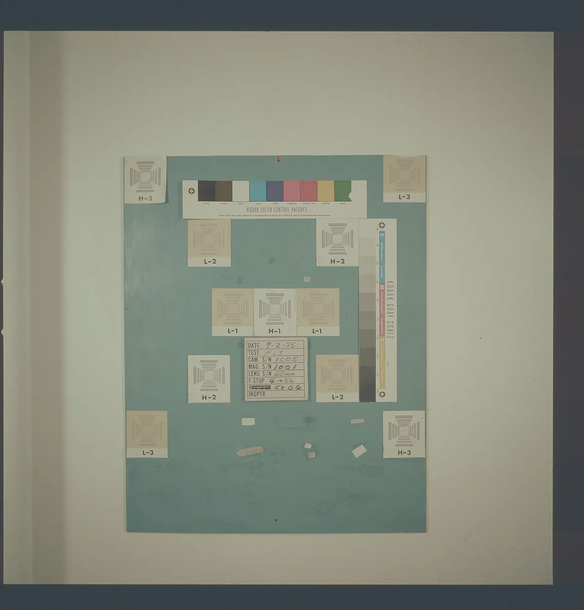 resolution test chart