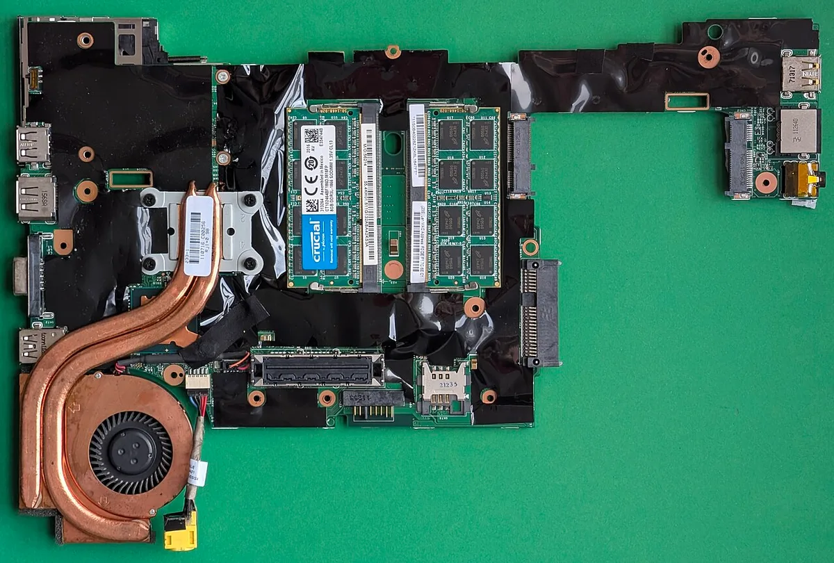 soldered onboard memory