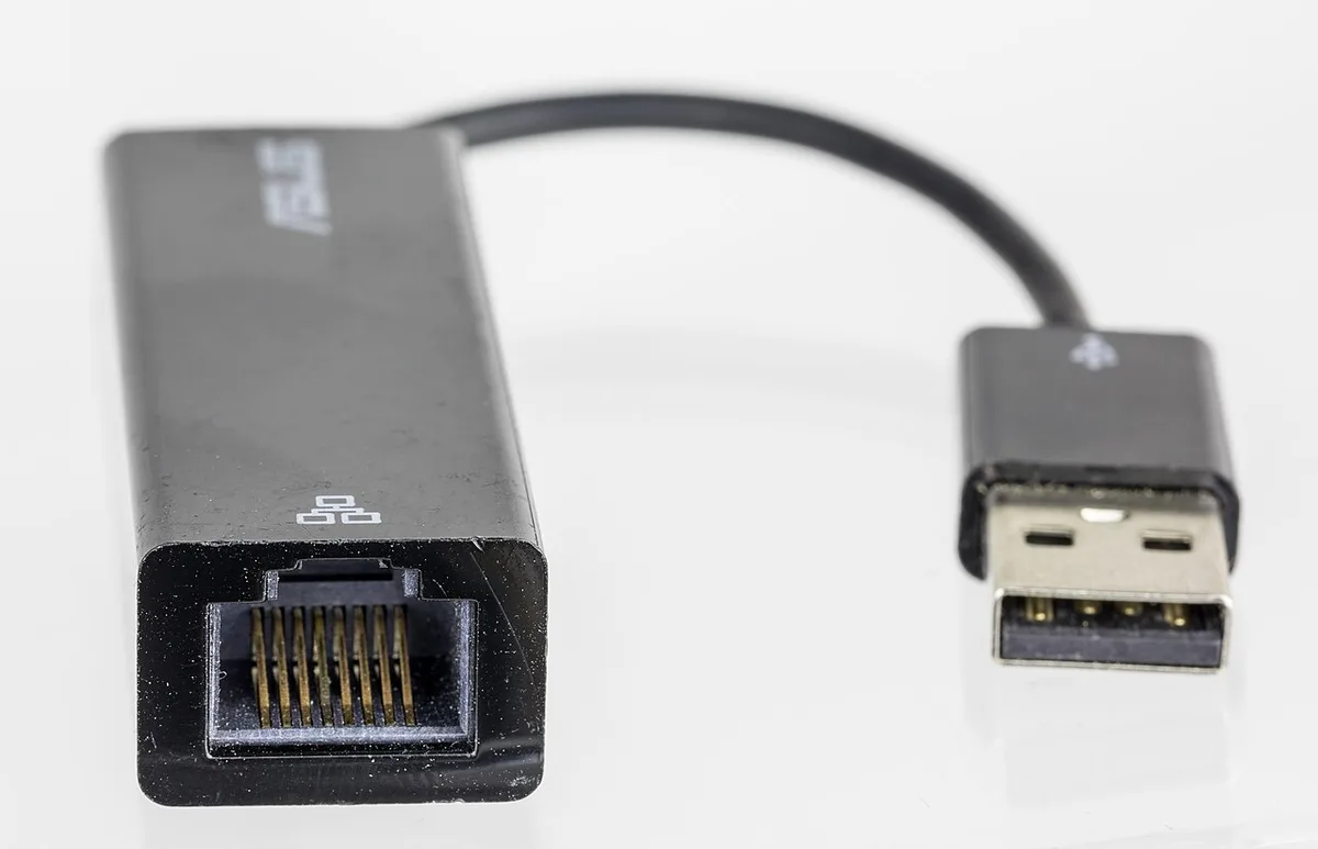 USB-C Ethernet adapter