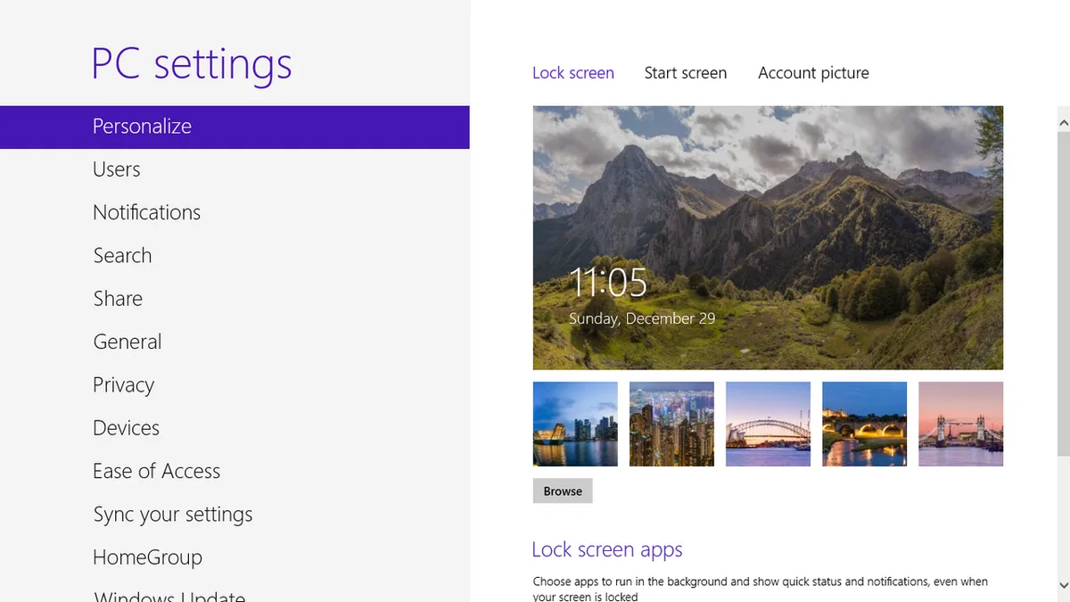 Windows Graphics settings interface
